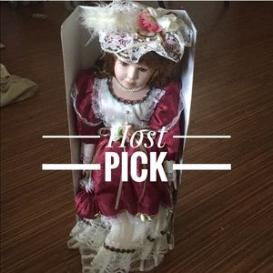 NWT Porcelain doll